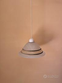 Lampadario vintage Alabastrato