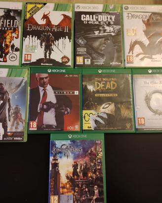 Videogiochi Xbox 360 e Xbox one