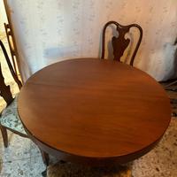 Tavolo allungabile in noce