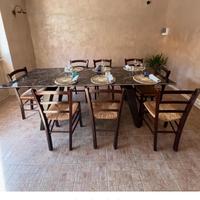 Tavolo in marmo seminuovo allungabile 10 posti