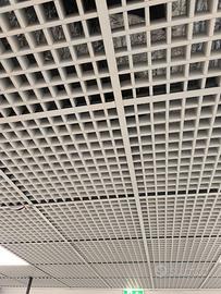 Controsoffitto  carabottino grigliato 60x60 €10/PZ