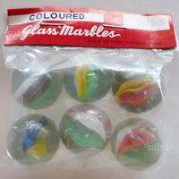 Biglie coloured glass marbles (anni `70-`80)