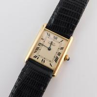Cartier Tank Vermeil 590005, Oro placcato