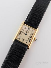 Cartier Tank Vermeil 590005, Oro placcato