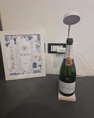 Lampada bottiglia artigianale 