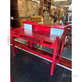 SCRIVANIA DESIGN CASSINA VINTAGE IN LEGNO SMALTATO