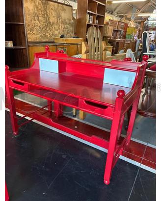 SCRIVANIA DESIGN CASSINA VINTAGE IN LEGNO SMALTATO