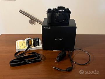Fujifilm x-t4 in garanzia