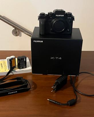 Fujifilm x-t4 in garanzia