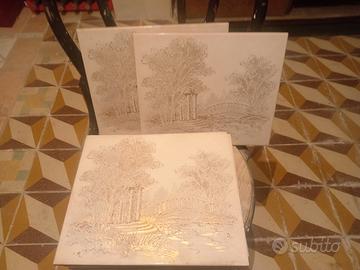 11 piastrelle decorate in gres made in italy