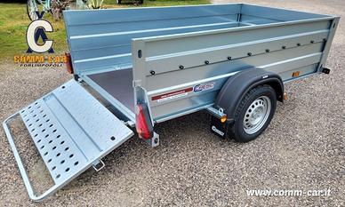 CARRELLO RIMORCHIO CRESCI PT6CA RAMPA DI SALITA