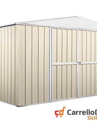 Box in lamiera di Acciaio 360x260cm 9mq avorio
