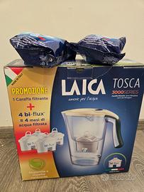 Caraffa Filtrante LAICA Tosca 3000 + 2 Filtri Bi-F