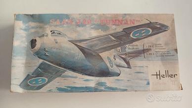 AEROMODELLO-SAAB J29 TUNNAN-HELLER-SCALA 1:72-NEW