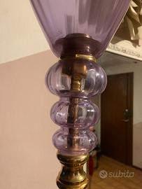 Lampada da terra murano sylcom