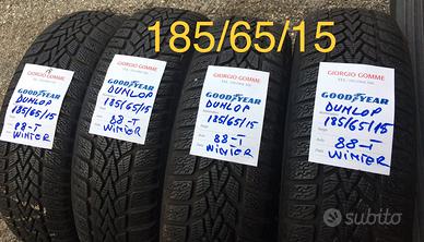 GOMME USATE INVERNALI 185/65/15 otime condiziomi