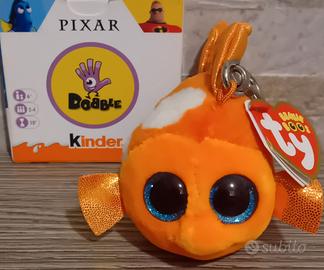 Set (portachiavi Ty Beanie Boos + gioco) + Omaggio