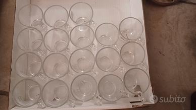 tazzine in vetro per il caffè  