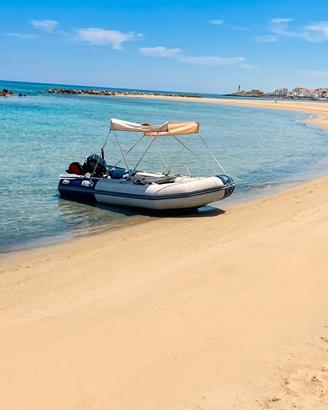 Zodiac 340 + Evinrude 15CV - Trasportabile su Auto