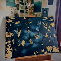 Quadro dipinto a mano