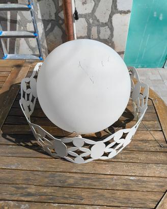 Lampadario pendente bianco