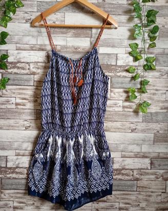 TUTA CORTA ESTIVA BOHO CHIC TG. M/L