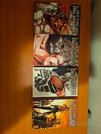 Manga Attacco dei Giganti 1-4