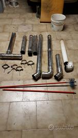 Tubi acciaio inox per stufa