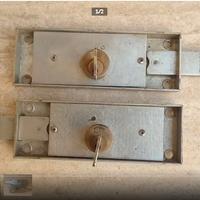 2 serrature garage destra e sinistra