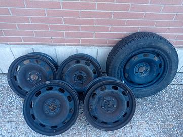 Cerchi in ferro da 15 pollici VW