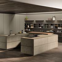 Cucina Isola KING | Lineare 3.90 m Doppia Colonna