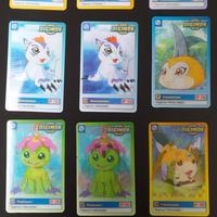 11 Carte lenticolari Digimon 