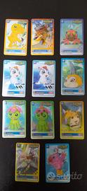 11 Carte lenticolari Digimon 