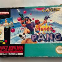 GIOCO SUPER NINTENDO SUPER PANG CON SCATOLA PAL IT
