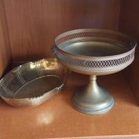 Ciotola Ottone e Piatto tradizionale fatto a mano