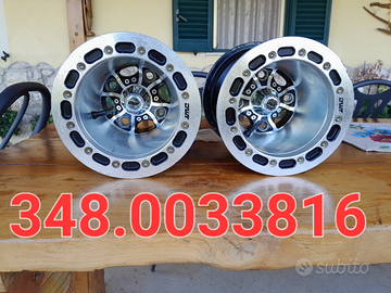 Cerchi posteriori quad yamaha 9 e 10 pollici