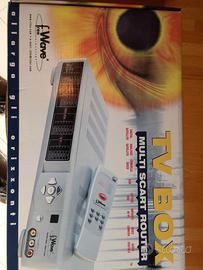 Router Audio Video Scart RCA con telecomando