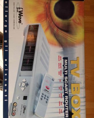 Router Audio Video Scart RCA con telecomando
