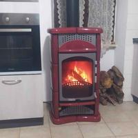 dstufa legna un anno fa comprata nuova ventilata