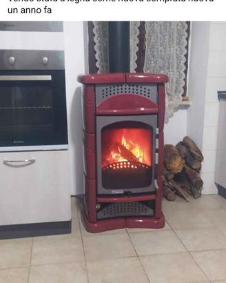 dstufa legna un anno fa comprata nuova ventilata