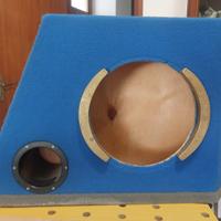 box autocostruito per subwoofer 32cm