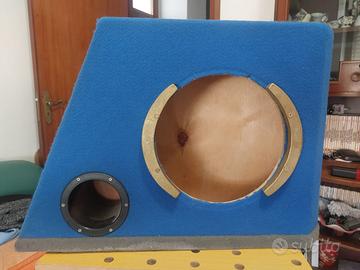 box autocostruito per subwoofer 32cm