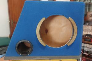box autocostruito per subwoofer 32cm