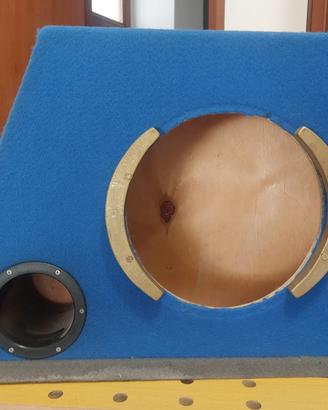 box autocostruito per subwoofer 32cm