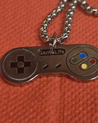 Collana Controller Retro Gaming GameLife Ciondolo