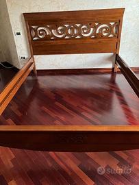 Giroletto in noce traforato sagomato Piombini