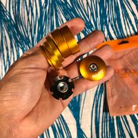 Zitto spaziatori spacer oro sterzo bici