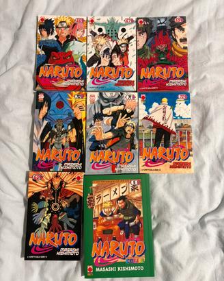 manga naruto 66-72 (manca il 68) + numero 60