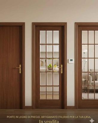 4 porte artigianali   di cui due con inglesina