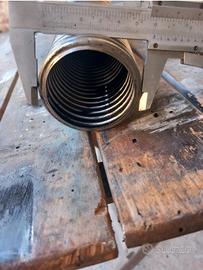 Tubo corrugato in acciaio solare